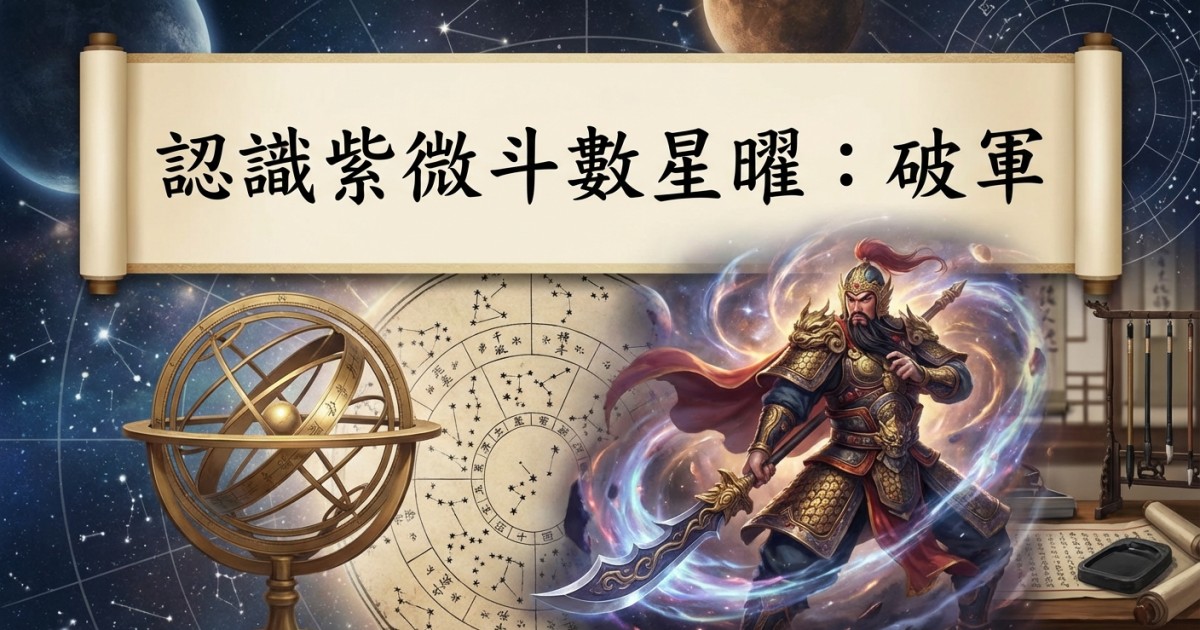 認識紫微斗數：破軍星